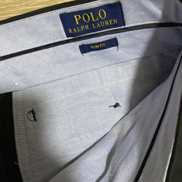 Polo Ralph Lauren Slim Fit Trousers 100% Cotton 36/32. Mint - Picture 5 of 8